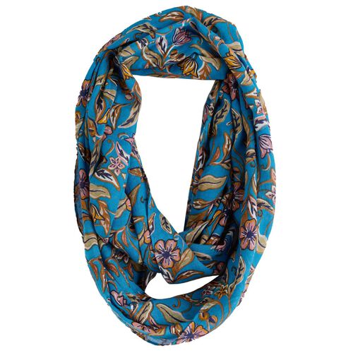 Seasalt Cornwall May Garland Circle Scarf Folky Bloom Sailboats