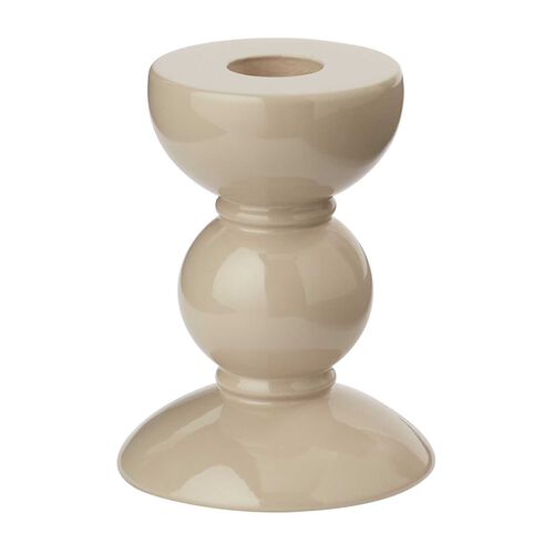 Addison Ross Bobbin Cappuccino Candle Stick 10cm