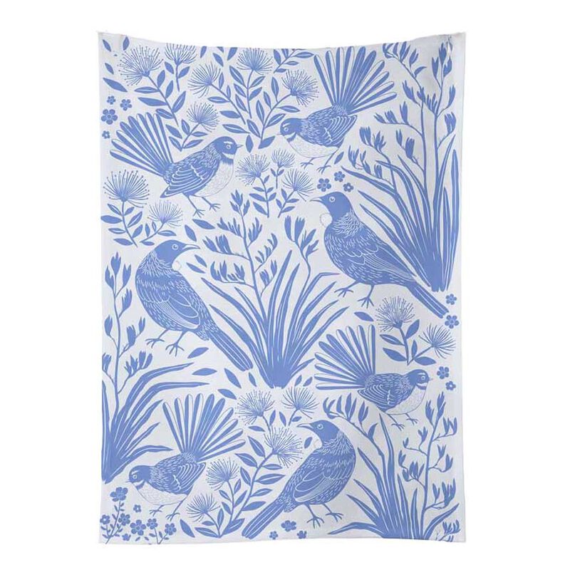 Birdsong Blues Tea Towel image number 0