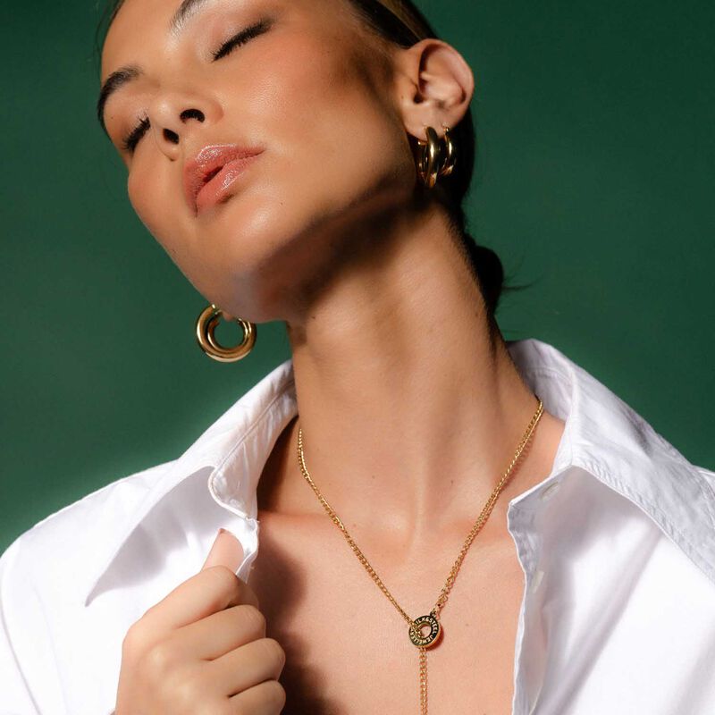 Silk & Steel Orbit Lariat image number 1