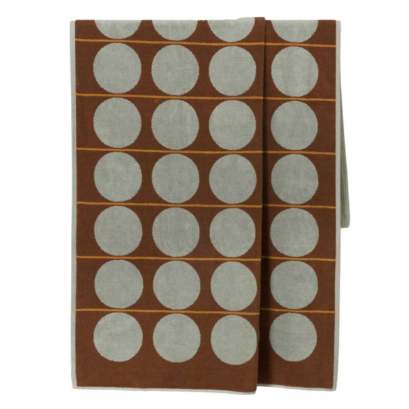Città Abacus Beach Towel Mist/Paprika 100x180cm image number 3