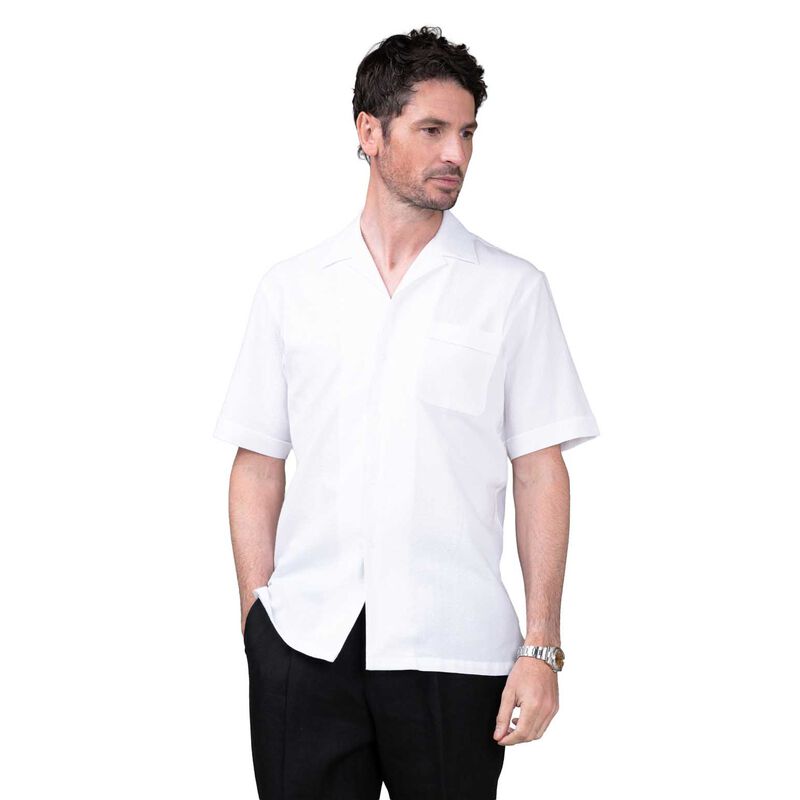 Rembrandt Hahei White Seersucker Shirt image number 0
