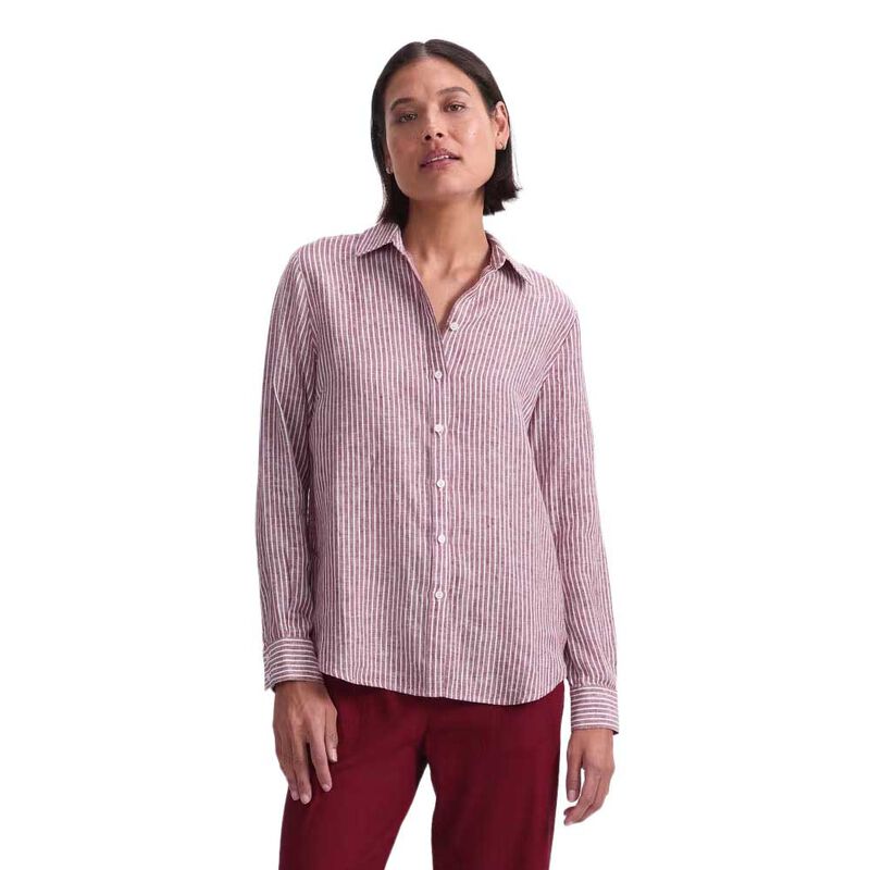 Sportscraft Dahlia Stripe Linen Shirt image number 4