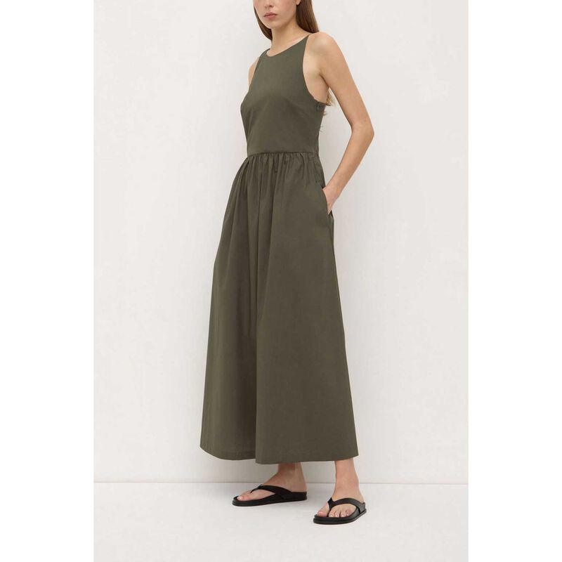 Assembly Label Posie Midi Dress Moss image number 3