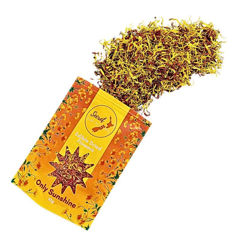 Secret Kiwi Kitchen Edible Flowers Only Sunshine 10g image number 1