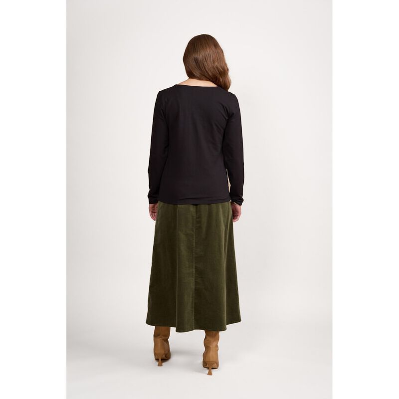 Vassalli V Neck Long Sleeve Top image number 1