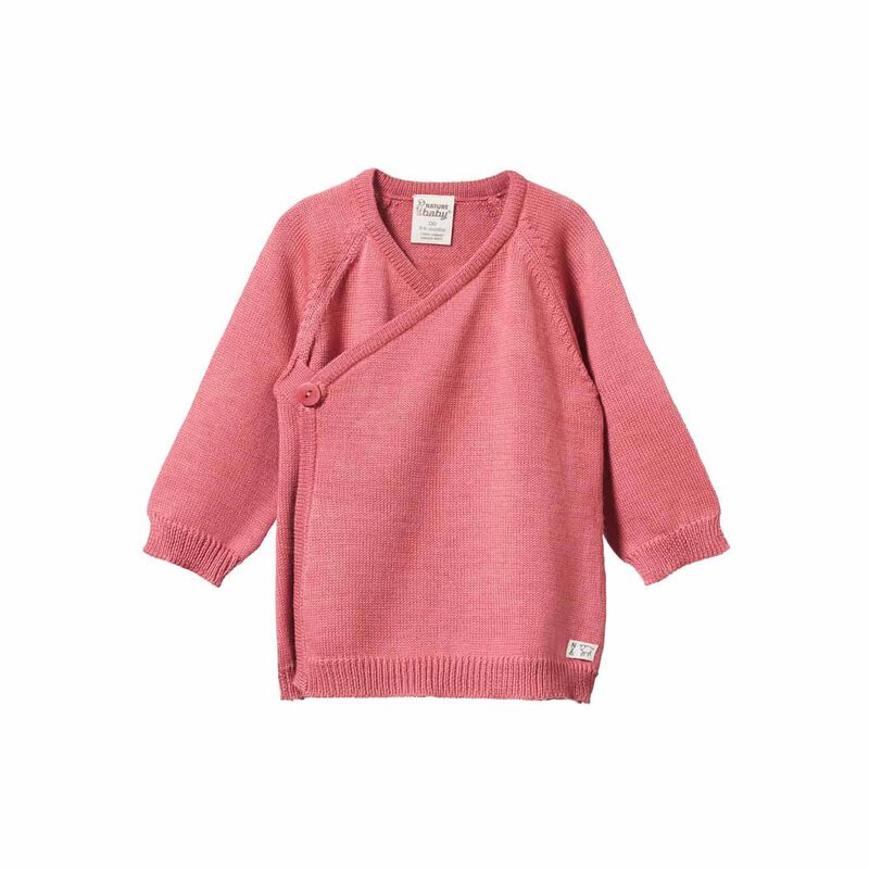 Nature Baby Merino Knit Kimono Jacket image number 2