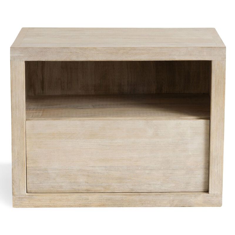 Pottery Barn Cayman Bedside Table Mango Wood image number 0