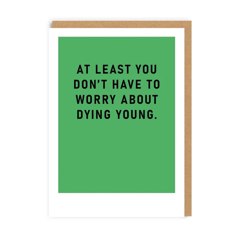 Ohh Deer Dying Young Birthday Card image number 0