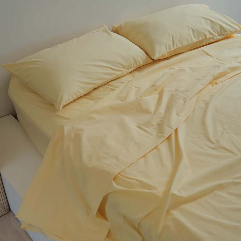 Home Lab 100% Stonewashed Cotton Pillowcase Pair image number 2