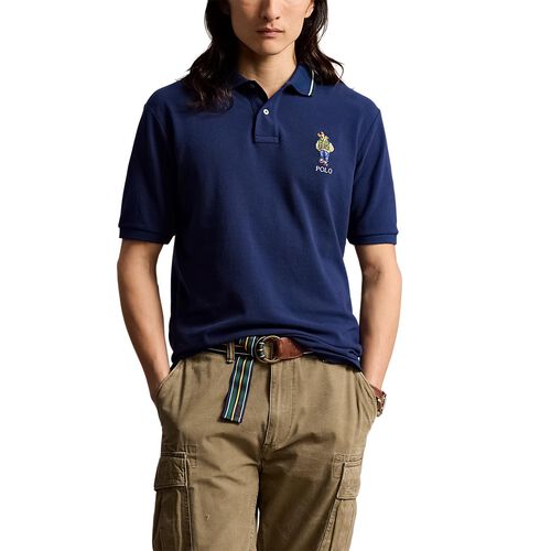 Polo Ralph Lauren Classic Fit Polo Bear Mesh Polo Shirt