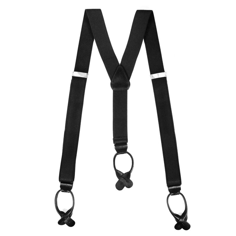 Fellini Plain 35mm Leather End Braces image number 1