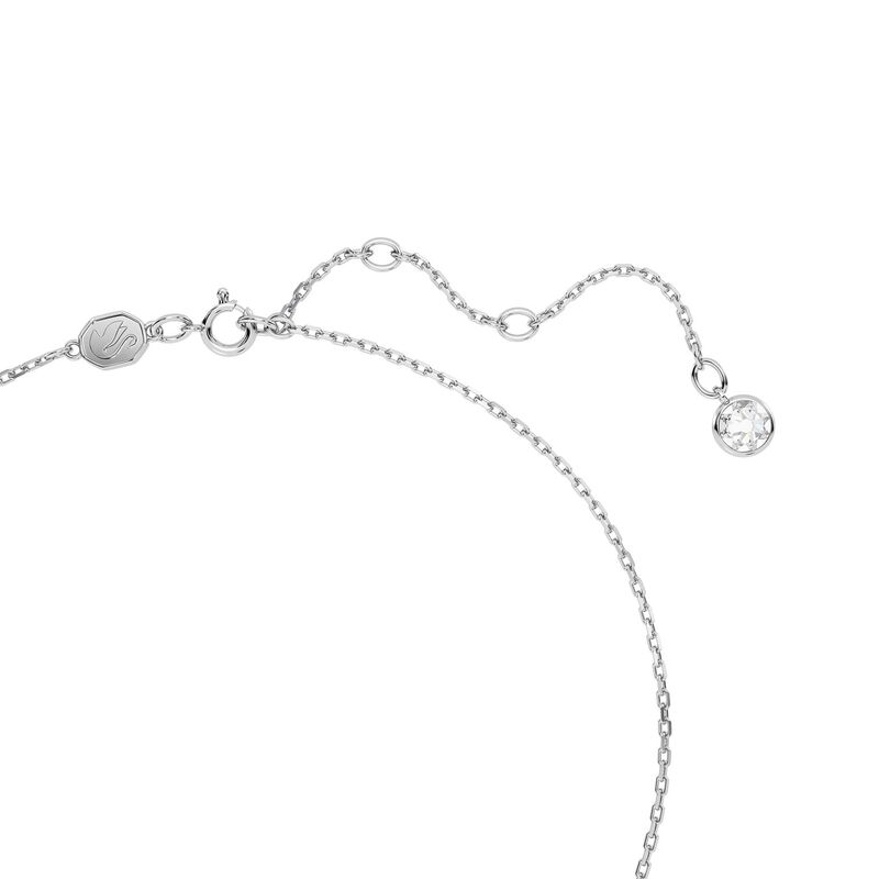 Swarovski Birthstone Square Cut Pendant - February Purple image number 2