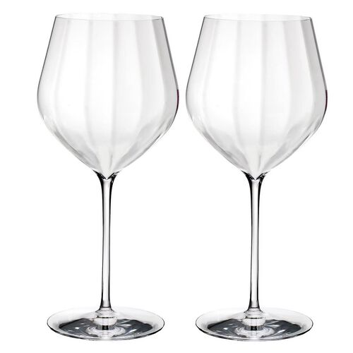 Waterford Elegance Optic Big Red Wine Glass 740ml Set of 2