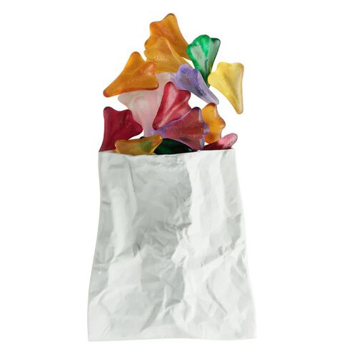 Simon Lewis Wards Lolly Bag & 12 Glass Jetplanes