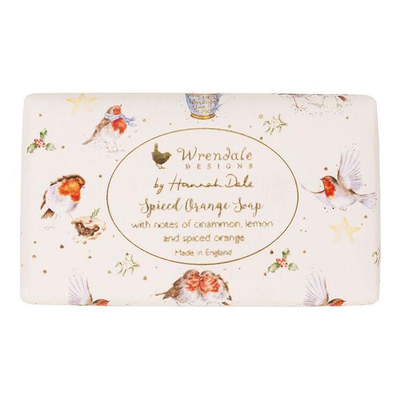 Wrendale Christmas Soap: Spiced Orange image number 0