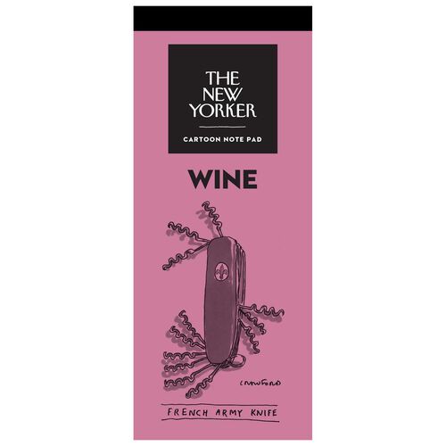 The New Yorker Wine Notepad