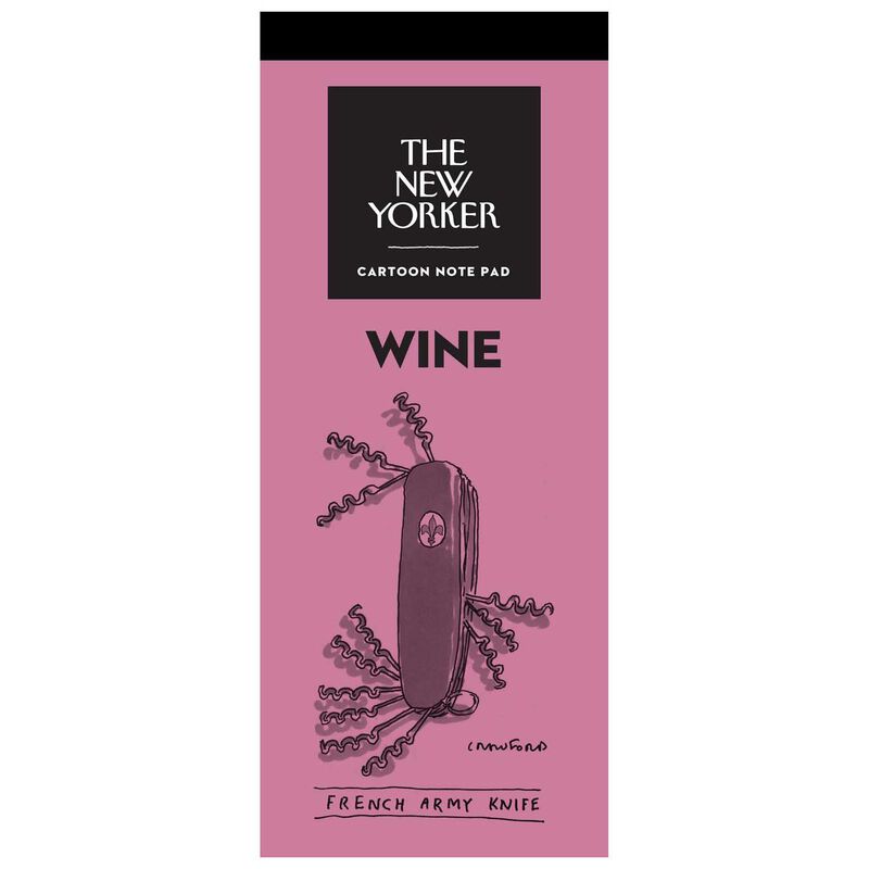 The New Yorker Wine Notepad image number 0