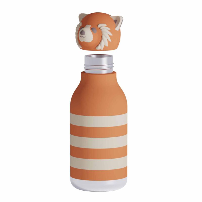 Asobu Bestie Bottle Red Panda Double Wall Insulated Bottle 460ml Orange image number 1