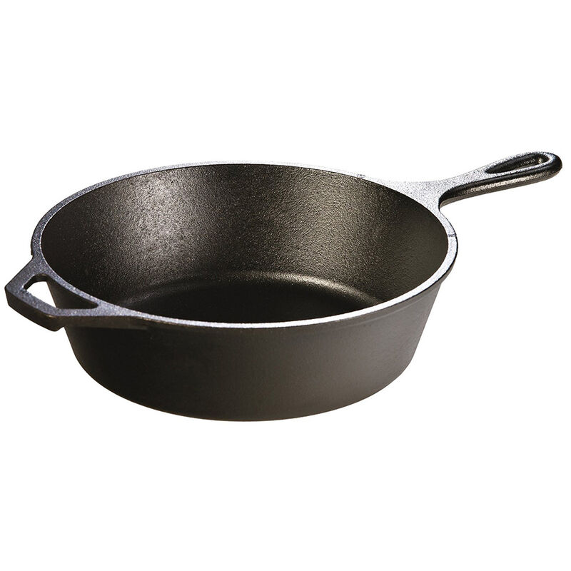 Lodge Logic Black Cast Iron Deep Skillet 26 x 7.6cm image number 0