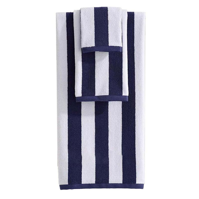 Pottery Barn Kids Rugby Stripe Bath Towel image number 0