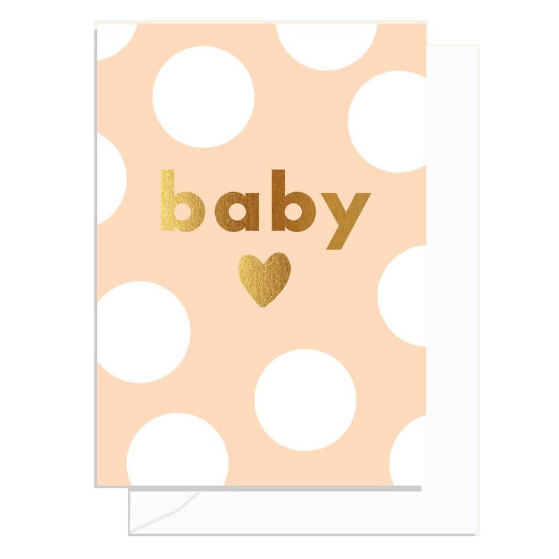 Elm Paper Spots Baby Sand Card image number 0