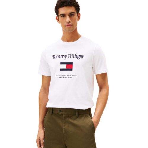 Tommy Hilfiger Tommy Embro Flag Tee