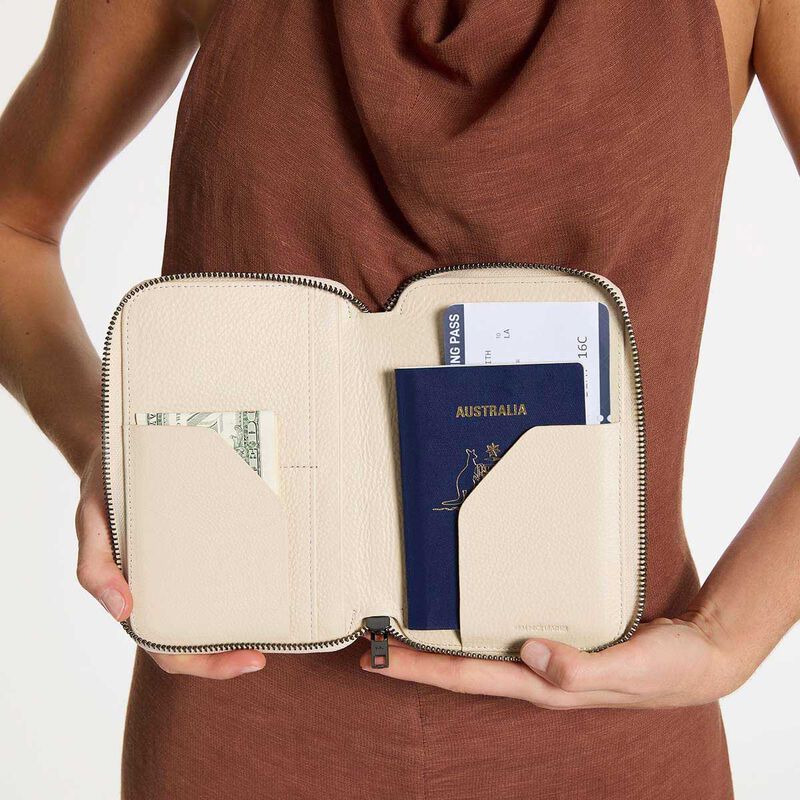 Status Anxiety Nowhere To Be Found Passport Wallet image number 1