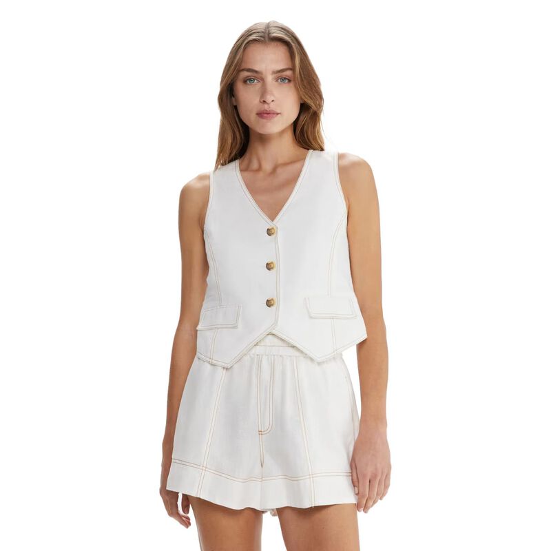 JAG Sabine Linen Vest image number 8