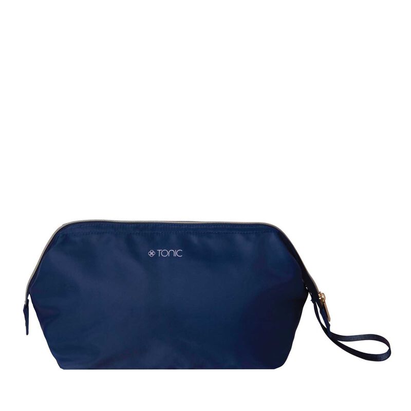 Tonic Splash Large Makeup Bag Navy image number 0