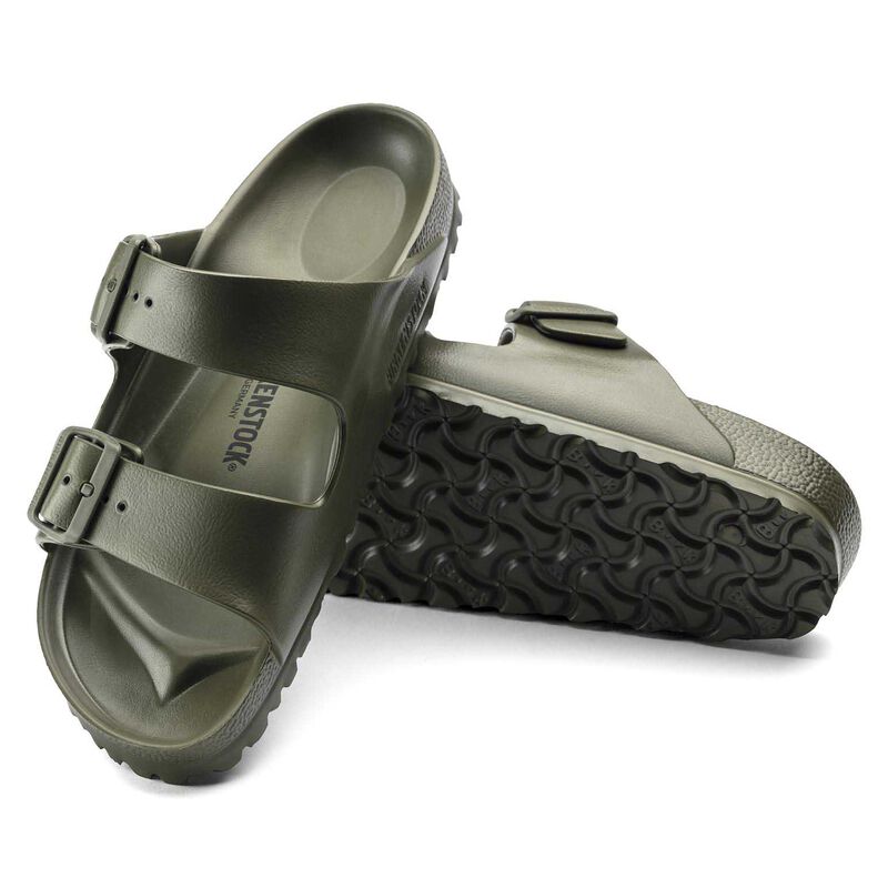 Birkenstock Arizona Eva Khaki Regular Width Sandal image number 3
