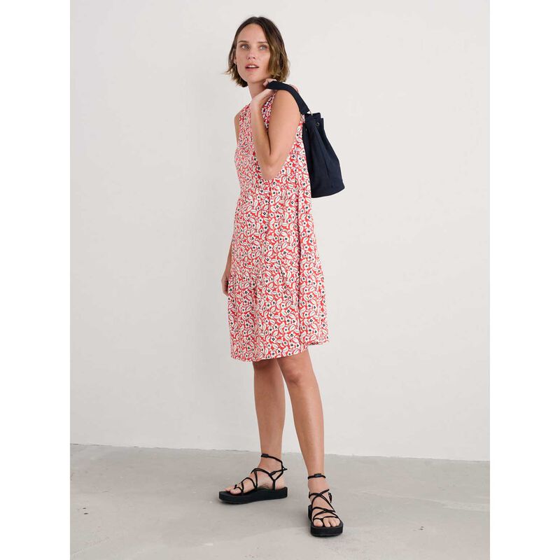 Seasalt Cornwall Bodelva Dress Winsome Floral Sunstone image number 3