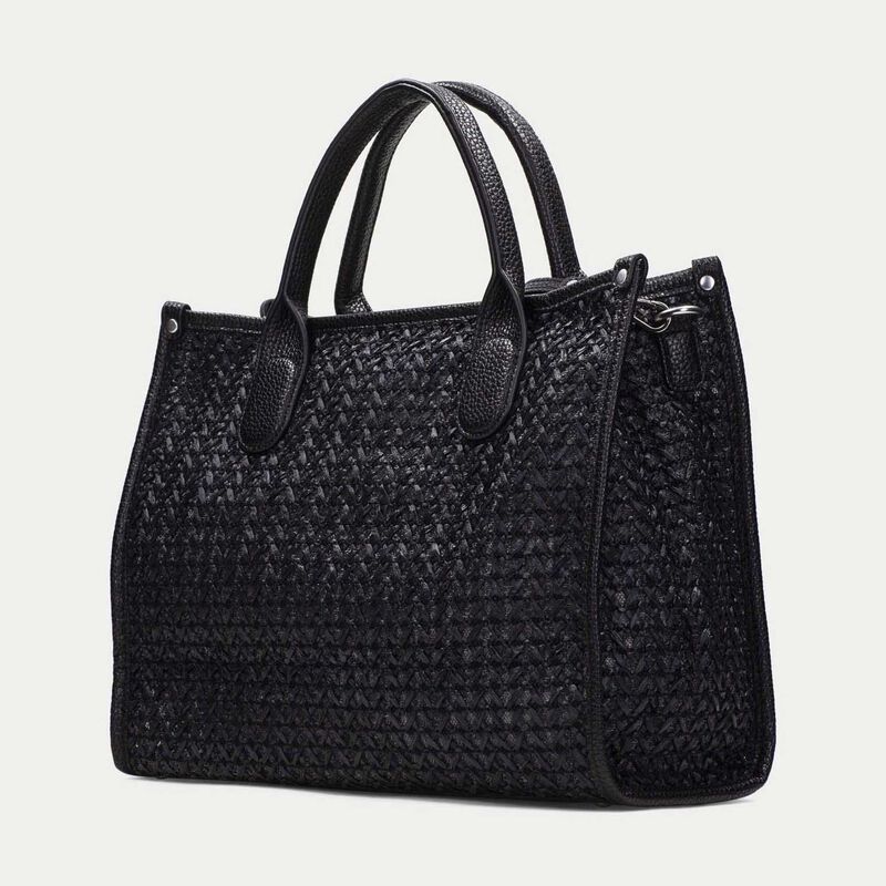 Hispanitas Bolsos Marrakech Raffia Shopper Bag image number 2