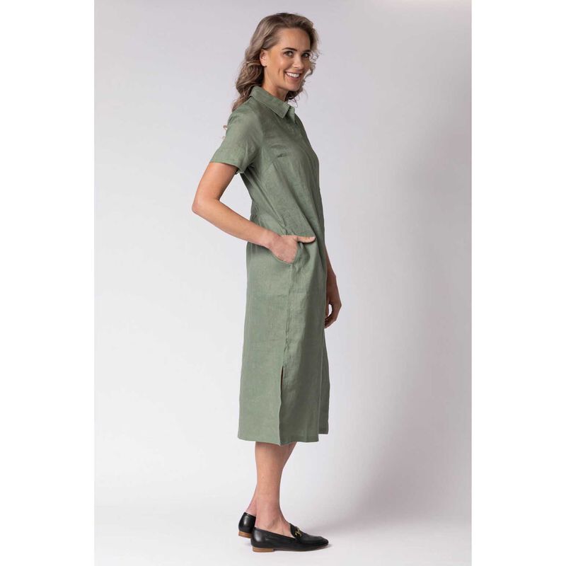 B Essentials By Ballantynes Shirt Dress image number 5