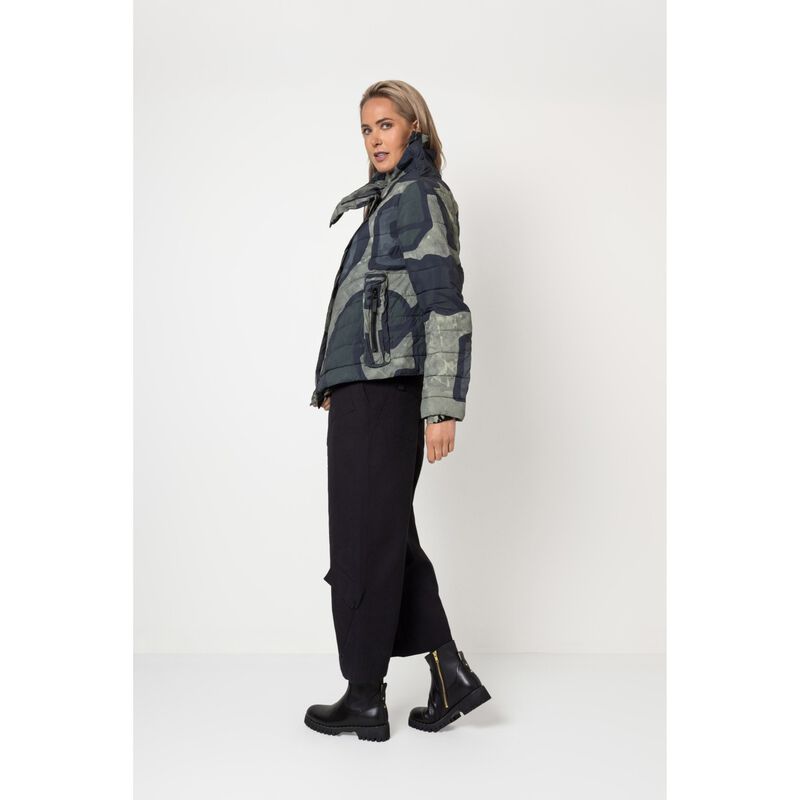 Rundholz Print High Collar Jacket image number 2