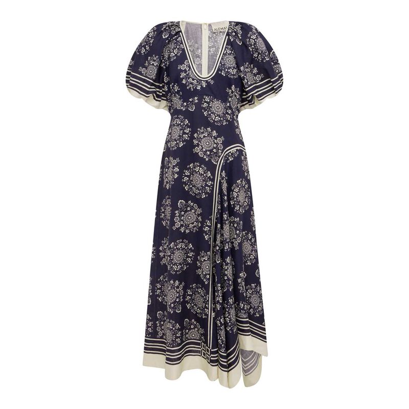 AL&Eacute;MAIS Banderra Midi Dress image number 2