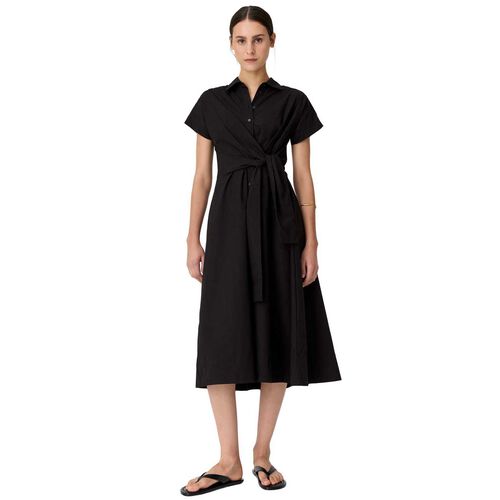 POL Elina Wrap Shirt Dress