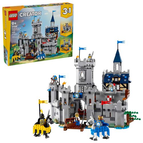 LEGO Creator 3in1 Medieval Horse Knight Castle