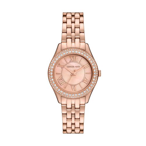 Michael Kors Harlowe Rose Gold-Tone Watch MK4845