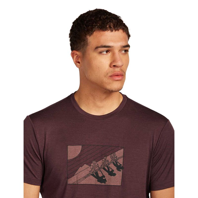 Icebreaker M Merino 150 Tech Lite SS Tee In The Wild image number 2