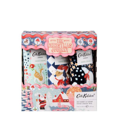 Cath Kidston Christmas Journey Hand Cream Trio