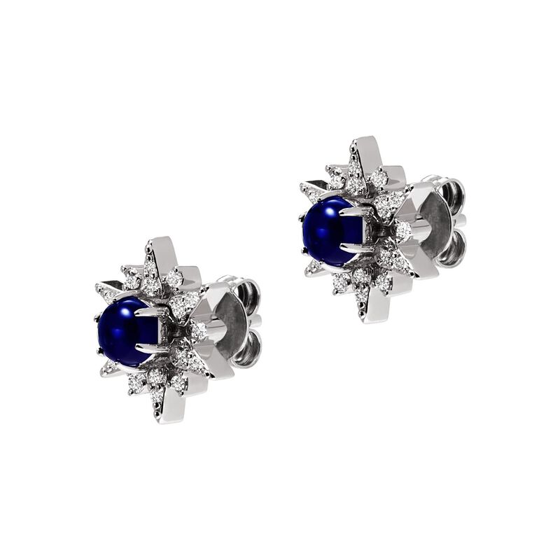Emporio Armani Sterling Silver Stud Earrings image number 1