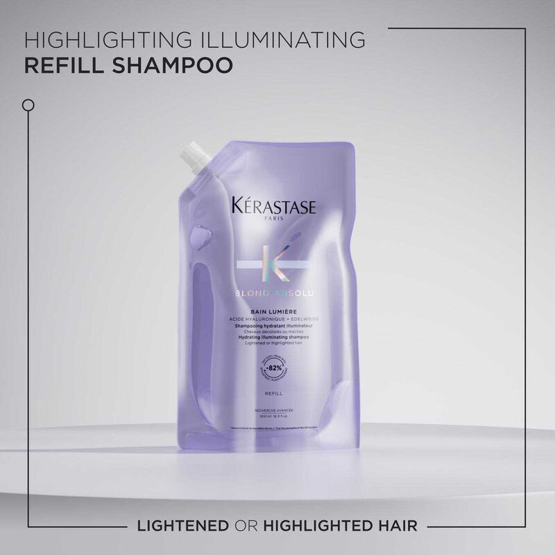 K&eacute;rastase Blond Absolu Bain Lumi&eacute;re Shampoo Refill 500ml image number 1