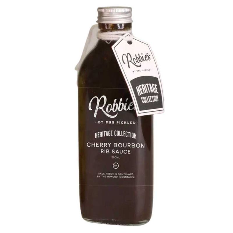 Robbies Heritage Collection Cherry Bourbon Rib Sauce 250ml image number 0