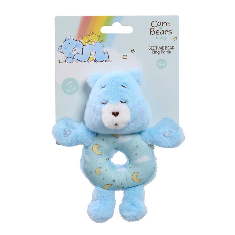 Care Bears Baby Ring Rattle - Bedtime Bear image number 0