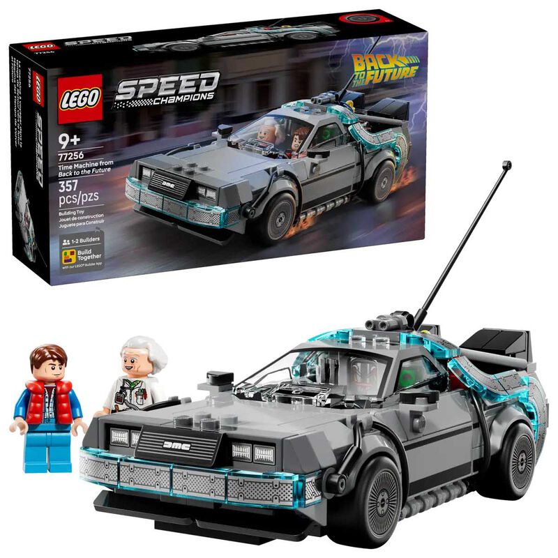 LEGO Speed Champions Time Machine from Back to the Future image number 0