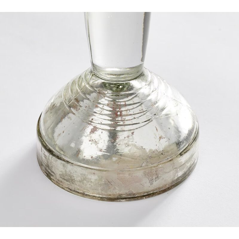 Pottery Barn Deepika Glass Taper Holders Set of 2 image number 1