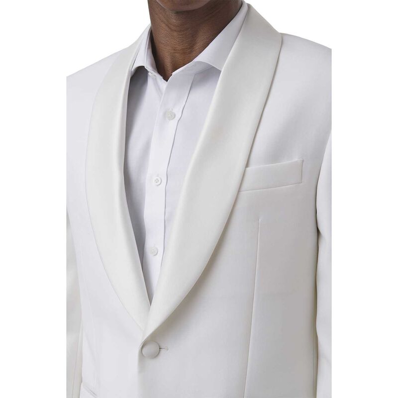 Cambridge Ascot Wht Satin Jacket Fcm301 image number 2