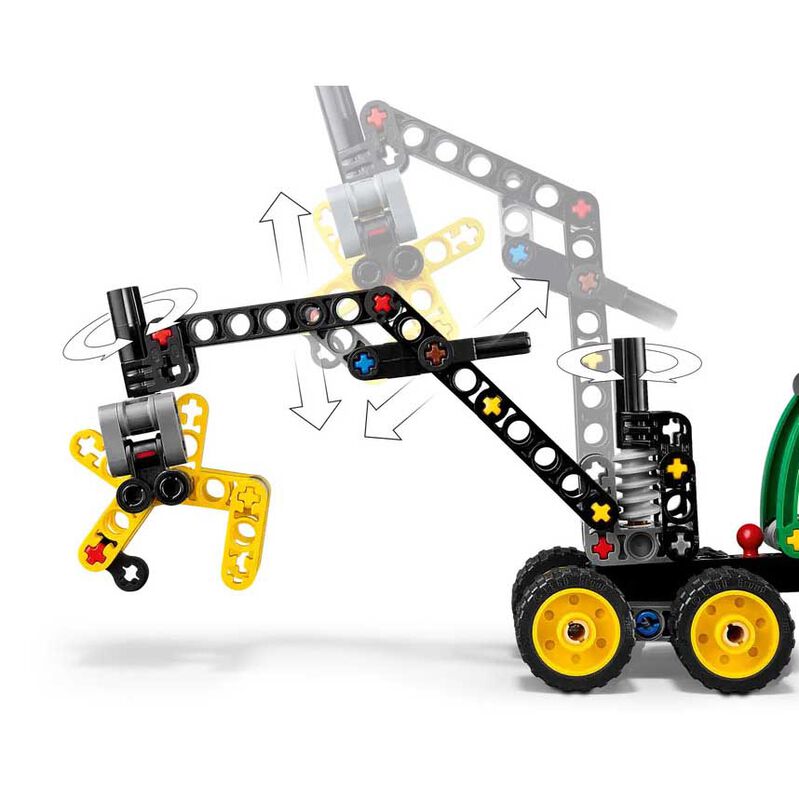 LEGO Technic John Deere 1470H Wheeled Harvester image number 2