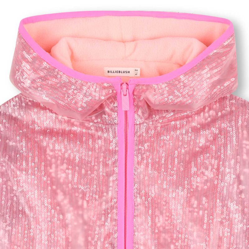 Billieblush Sequin Raincoat 3Y-6Y image number 2